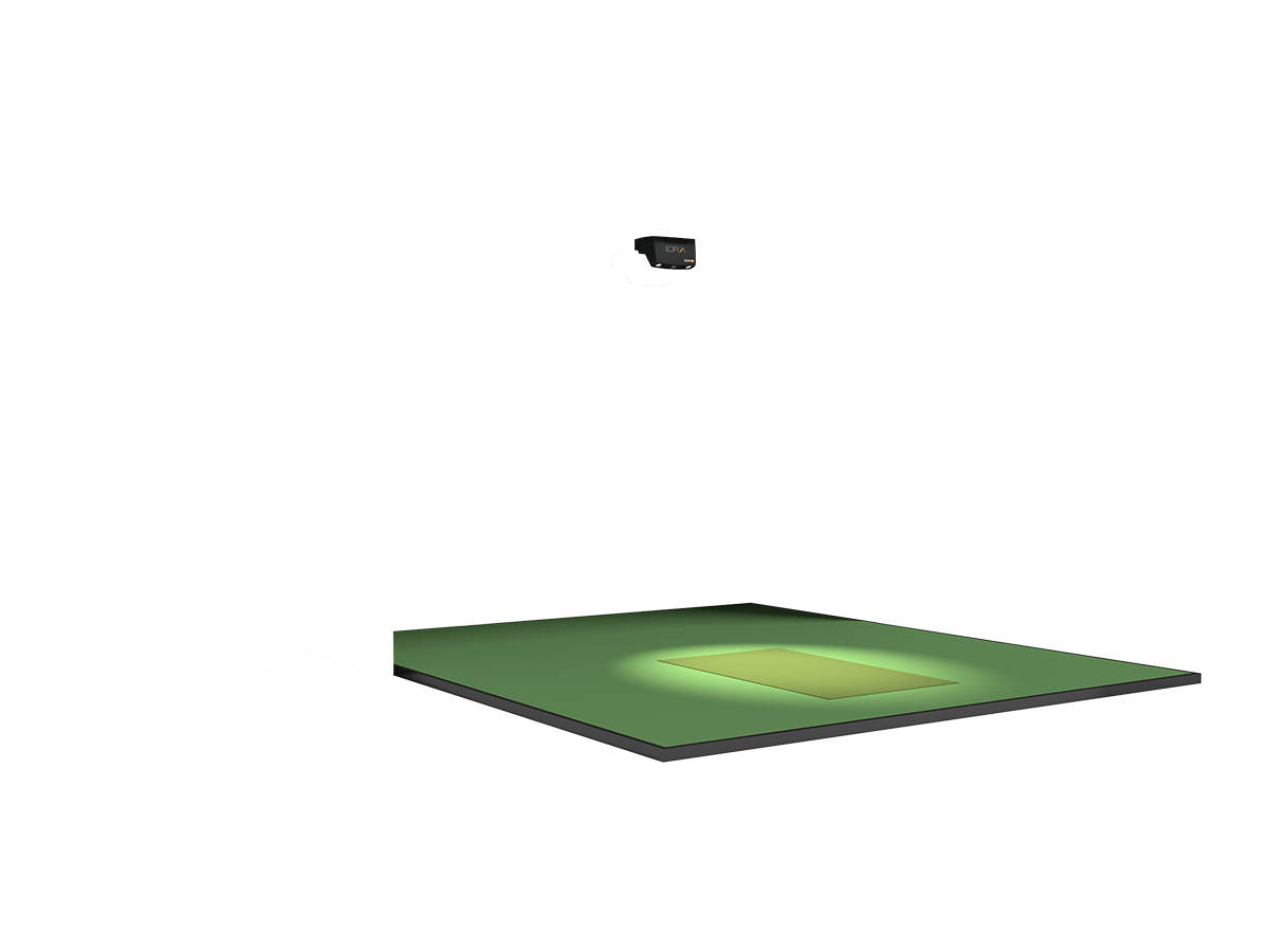 IDRA II AI golf simulator monitor by GolfIn